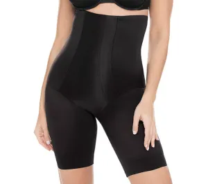 High Waist Thigh Slimmer - Black