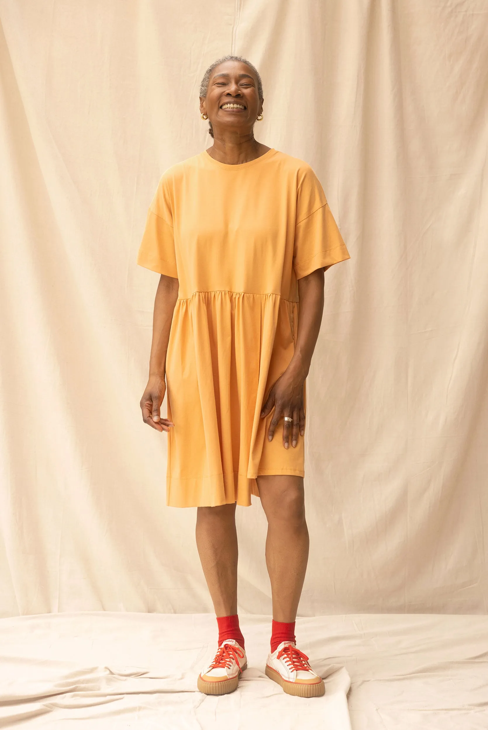 Hobby Dress | Cantaloupe (XL only)