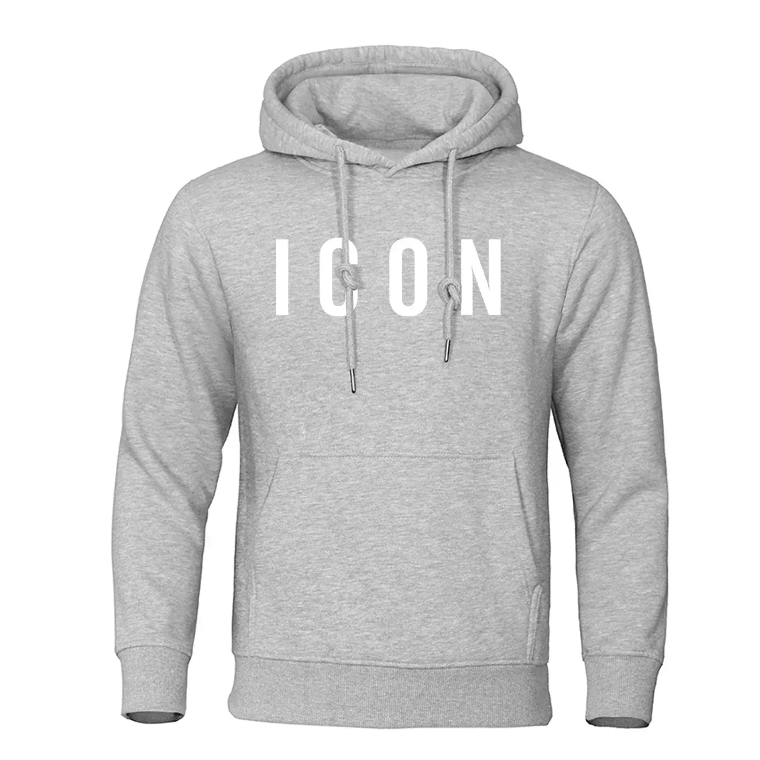 HOOD LETTER COTTON HOODIE