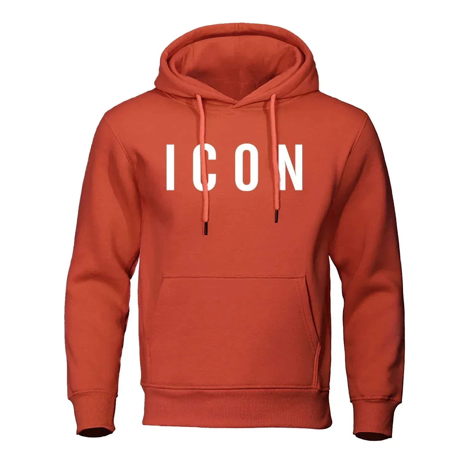 HOOD LETTER COTTON HOODIE