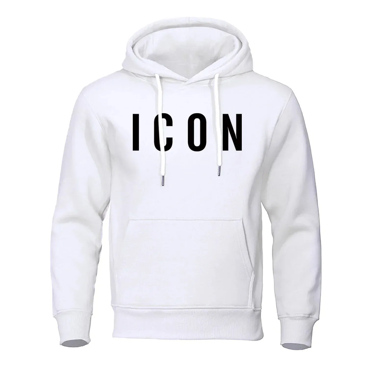 HOOD LETTER COTTON HOODIE