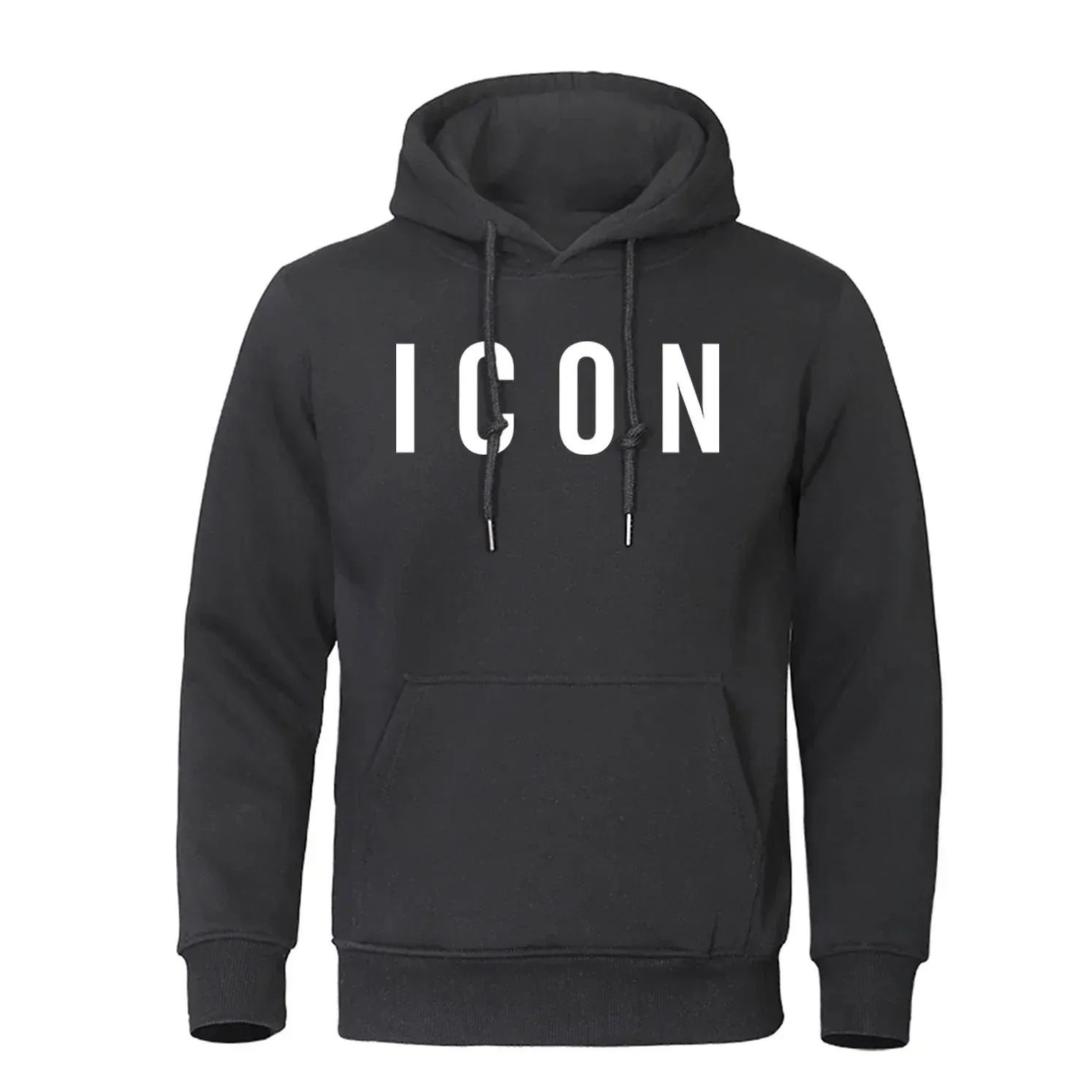 HOOD LETTER COTTON HOODIE