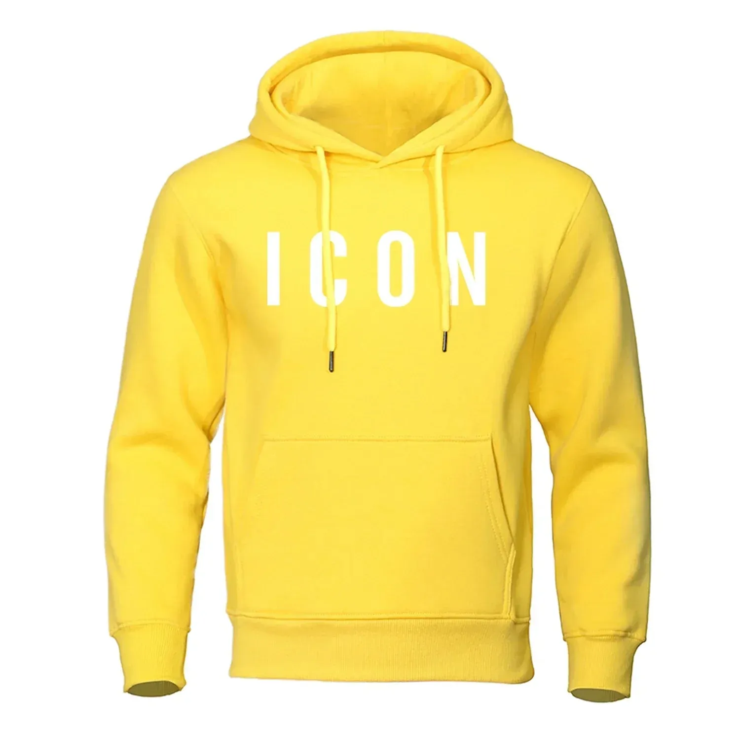 HOOD LETTER COTTON HOODIE