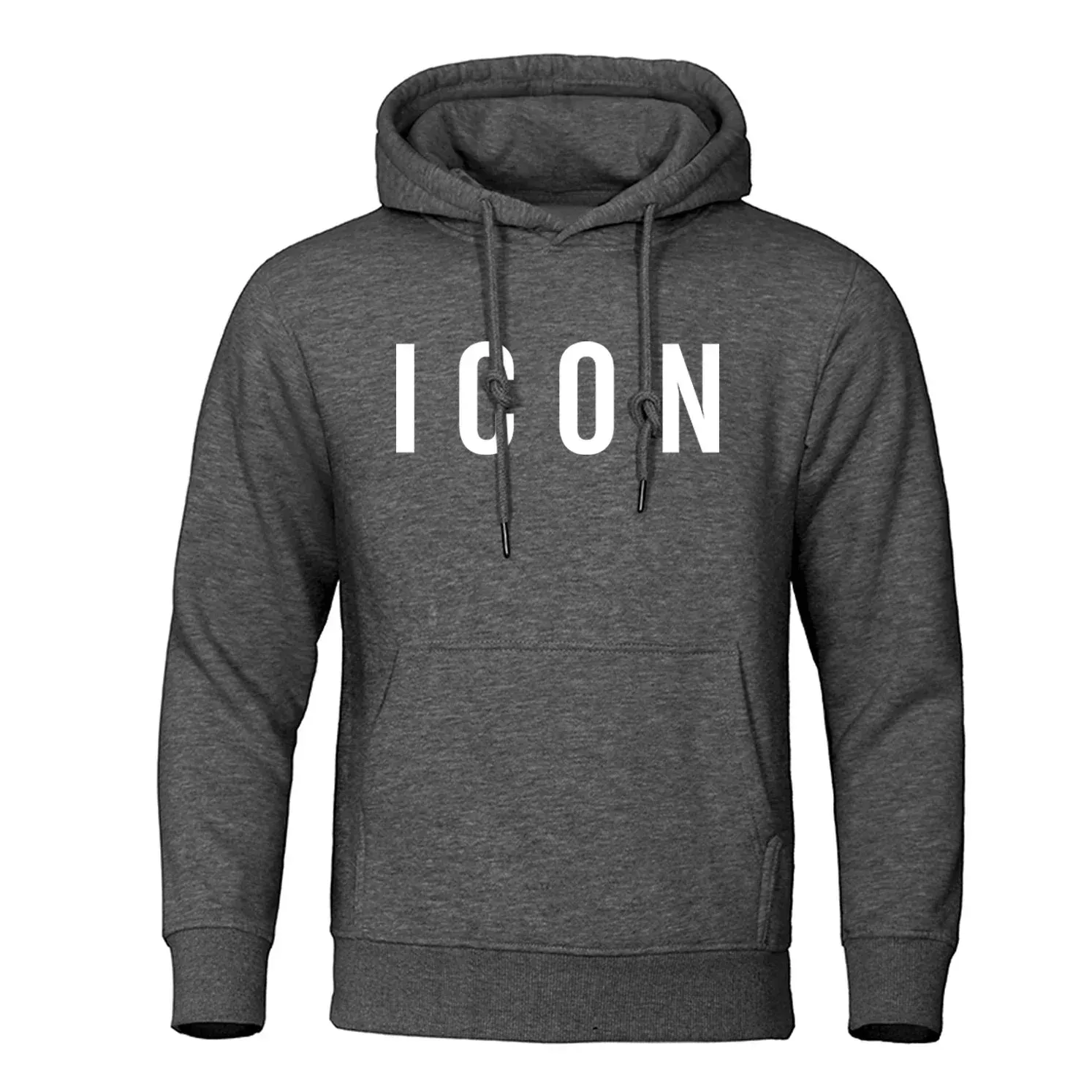 HOOD LETTER COTTON HOODIE