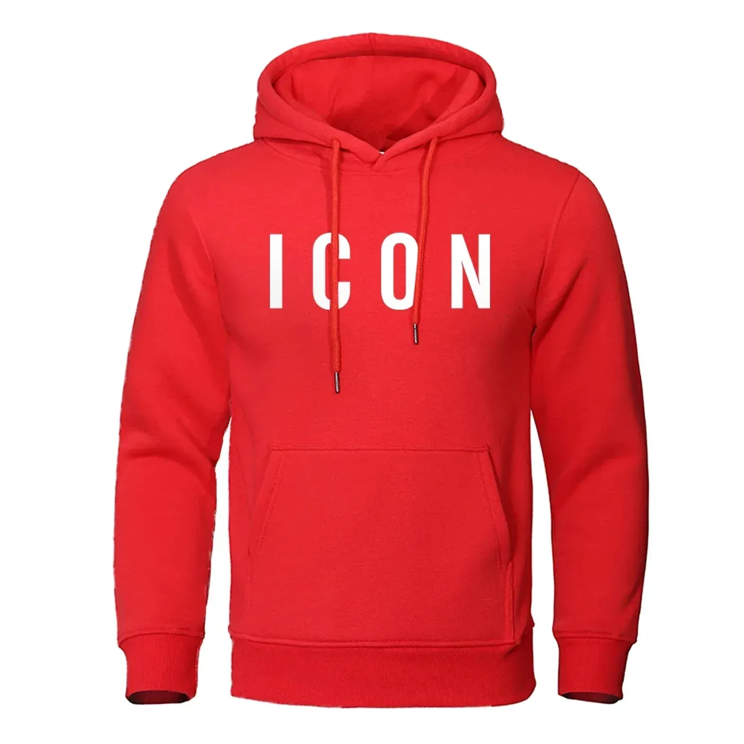 HOOD LETTER COTTON HOODIE
