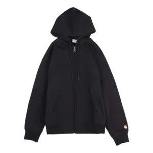 Hooded Chase Jacket Cotton/pol Black / Gold