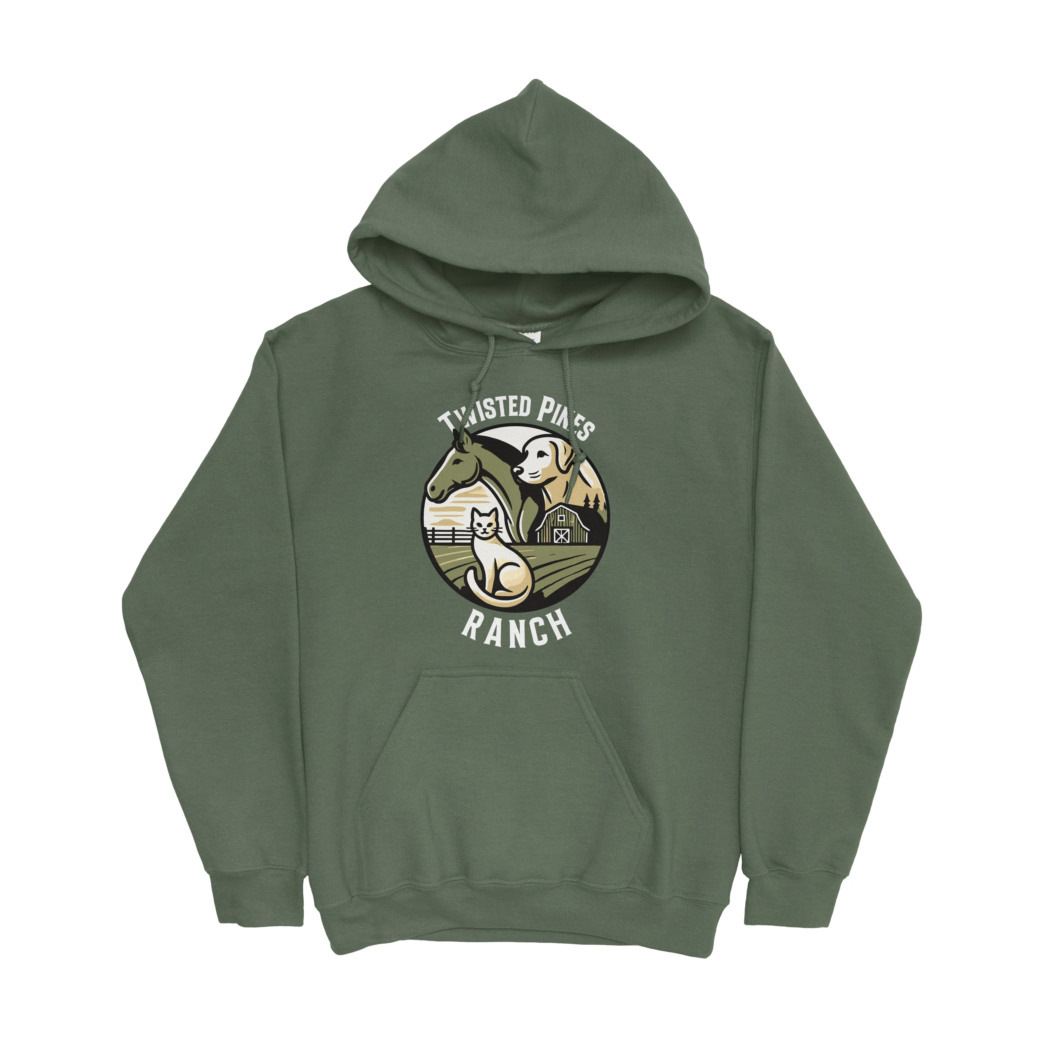 HORSE RANCH CUSTOM HOODIE H4