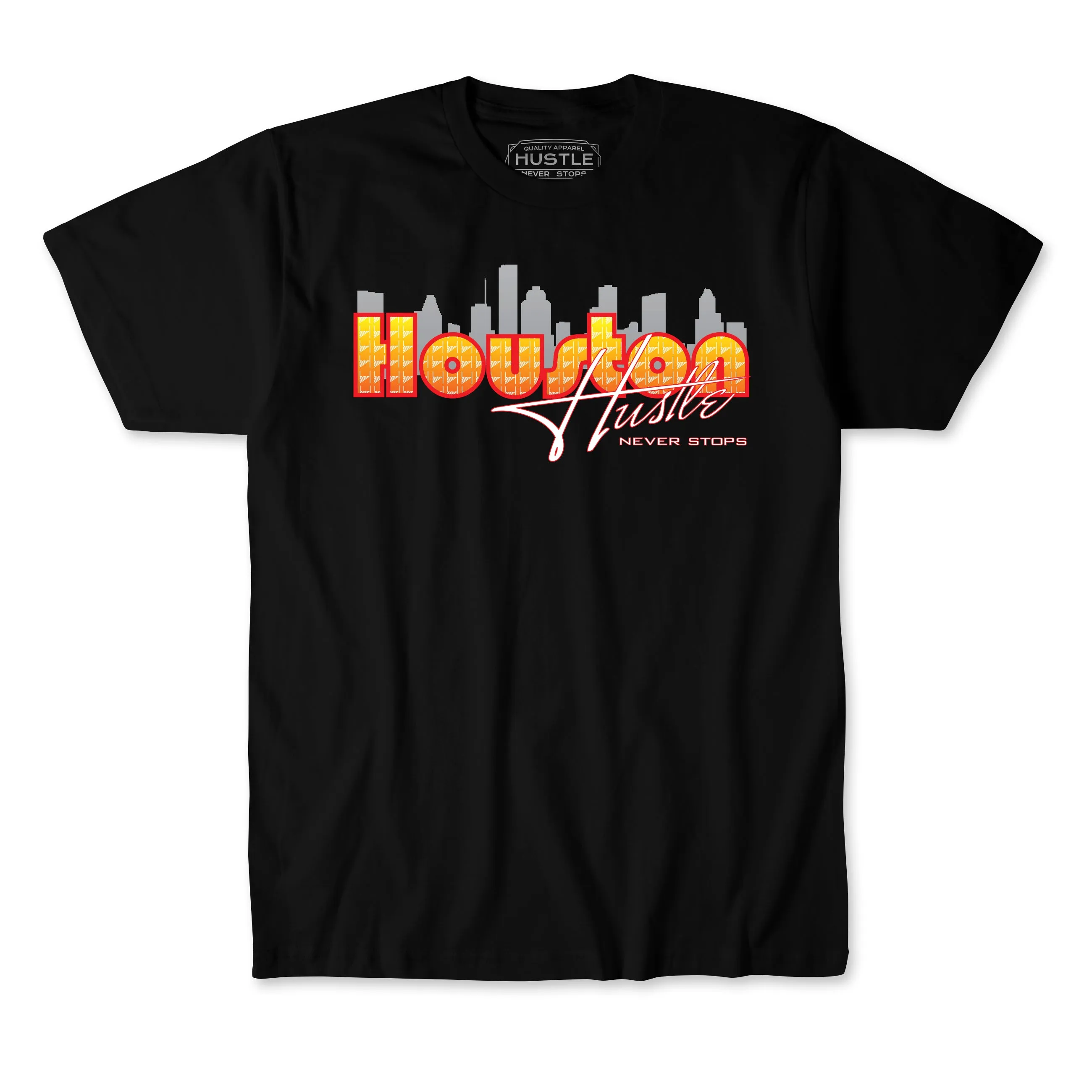 Houston Skyline Black