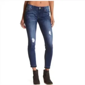 Hudson Women's Natalie Mid-Rise Ankle Skinny Jeans Size 28 Style NWMA409ZPZ