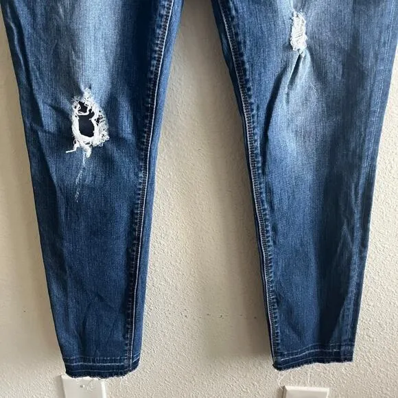 Hudson Women's Natalie Mid-Rise Ankle Skinny Jeans Size 28 Style NWMA409ZPZ