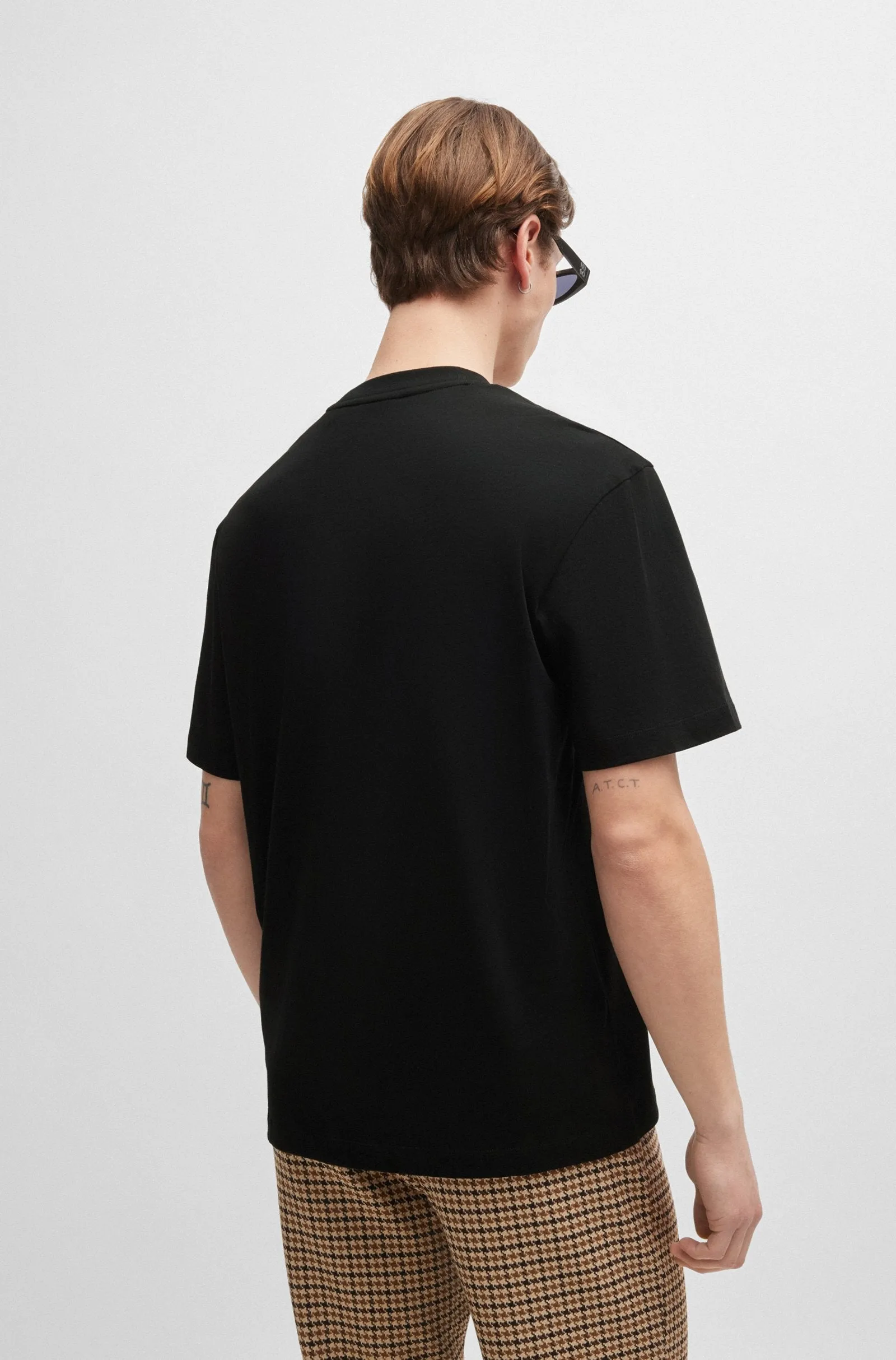 HUGO T-Shirts Relaxed Fit in Cotton - DILABLUMI 10262441 01-50517841