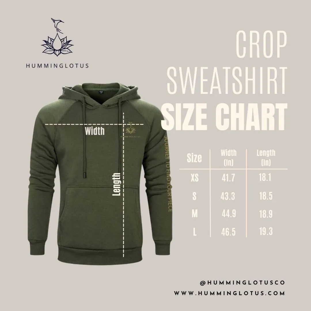 Humminglotus Crop Sweatsuit Set