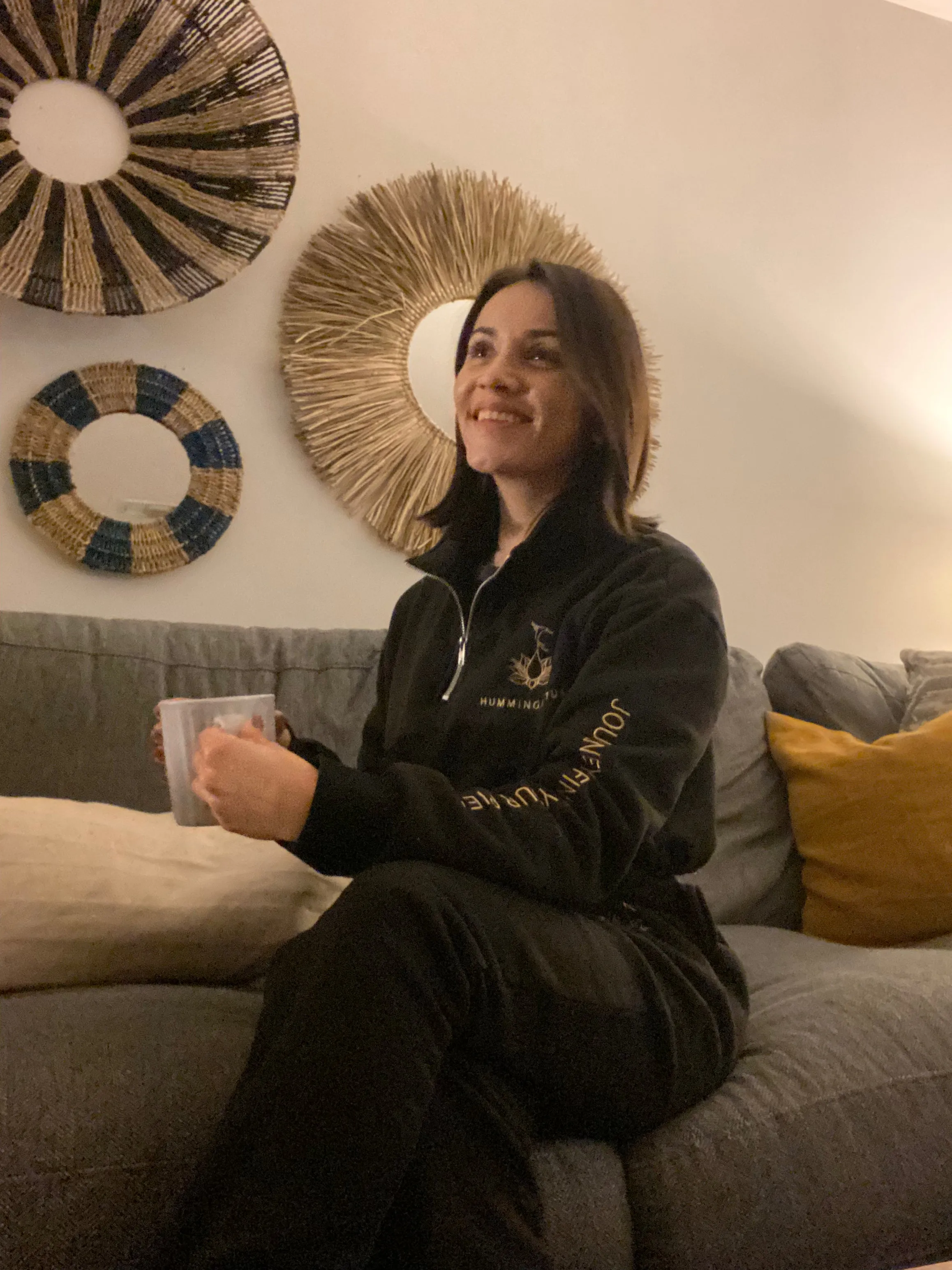 Humminglotus Crop Sweatsuit Set