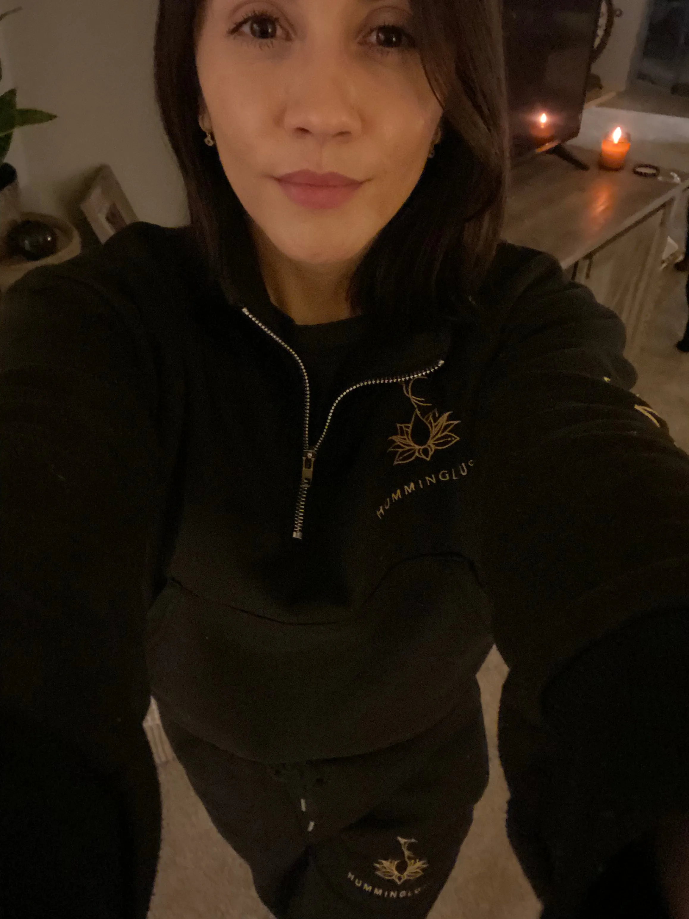 Humminglotus Crop Sweatsuit Set