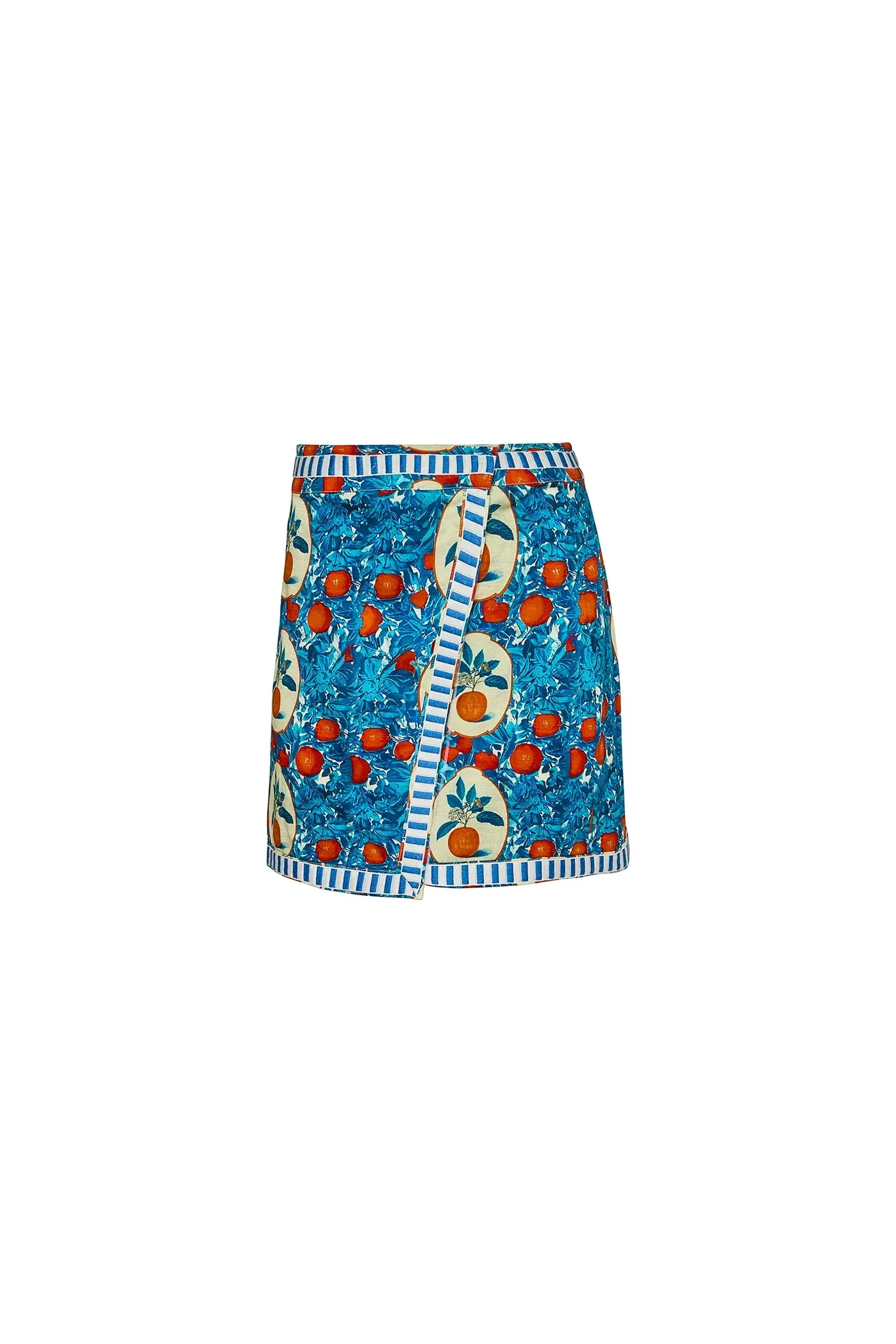 Hunter Bell-Powell Skirt-Orange Grove
