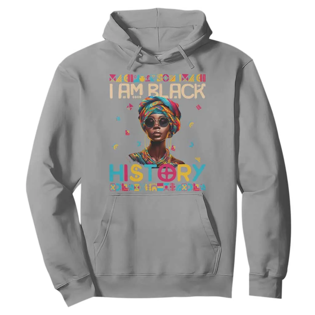 I Am Black History Hoodie African American Women Pretty TS09