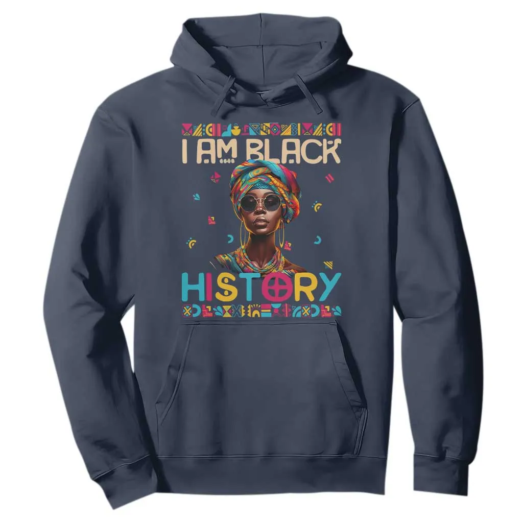 I Am Black History Hoodie African American Women Pretty TS09