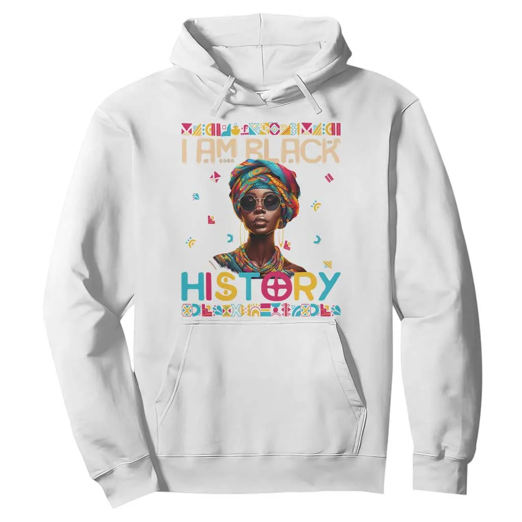 I Am Black History Hoodie African American Women Pretty TS09