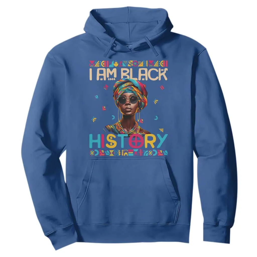 I Am Black History Hoodie African American Women Pretty TS09