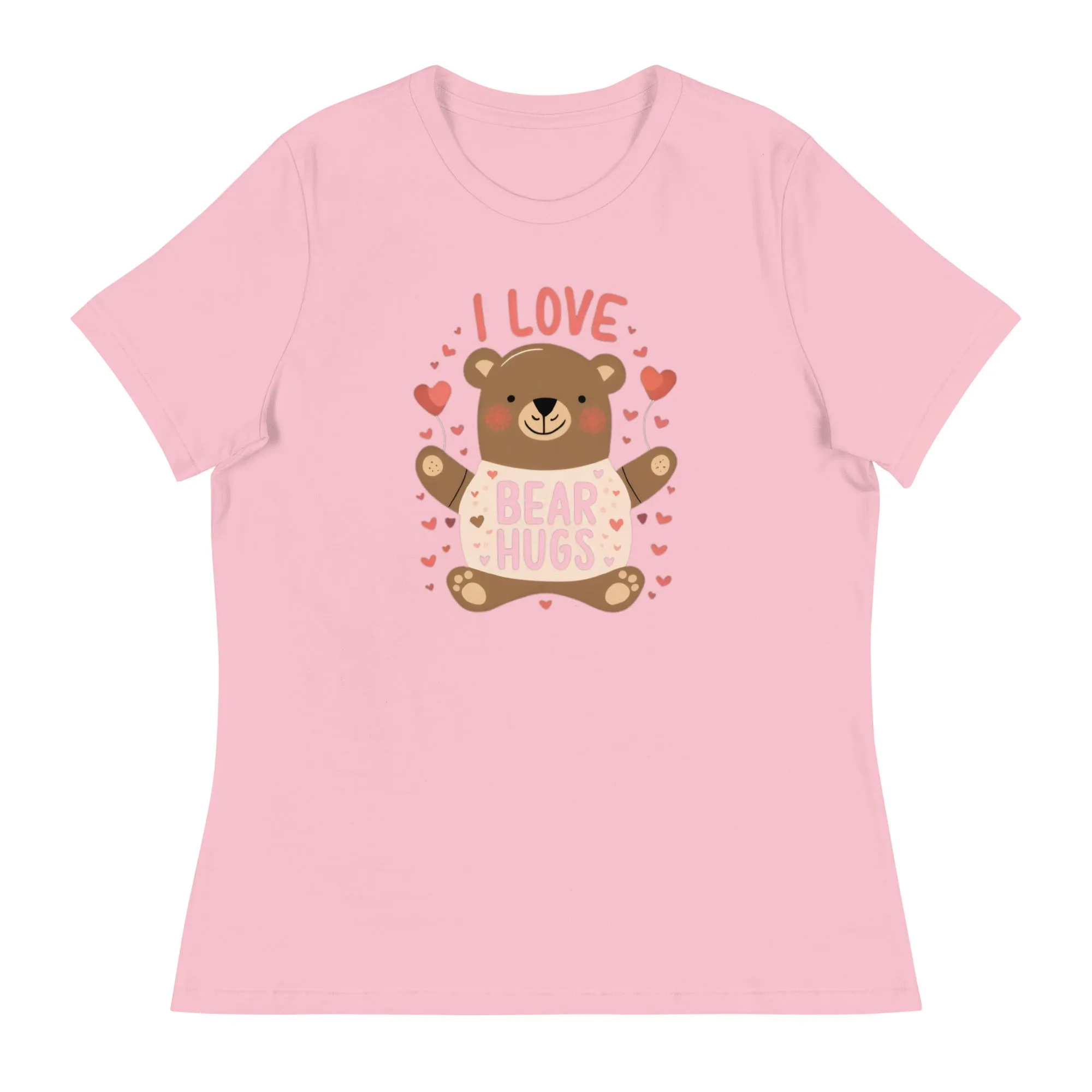 I Love Bear Hugs Women's Relaxed T-Shirt