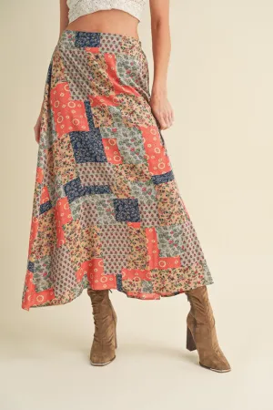 I Wanna Dance Maxi Skirt in Tan