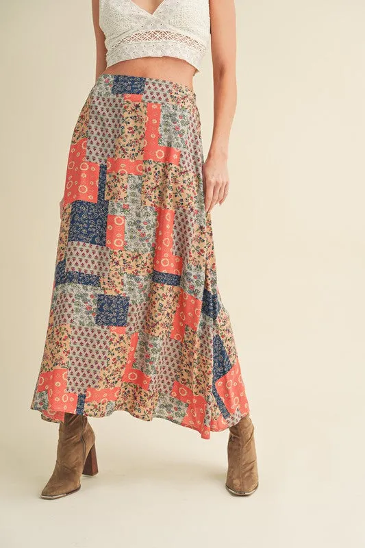 I Wanna Dance Maxi Skirt in Tan