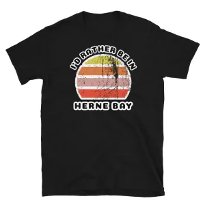I'd Rather Be In Herne Bay T-Shirt | Vintage Sunset