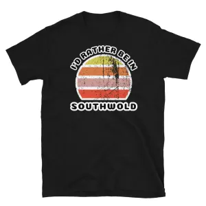 I'd Rather Be In Southwold T-Shirt | Vintage Sunset