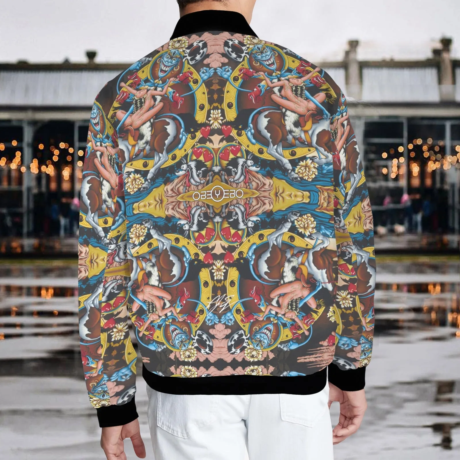 If You See The Buddha... Men's Bomber Jacket