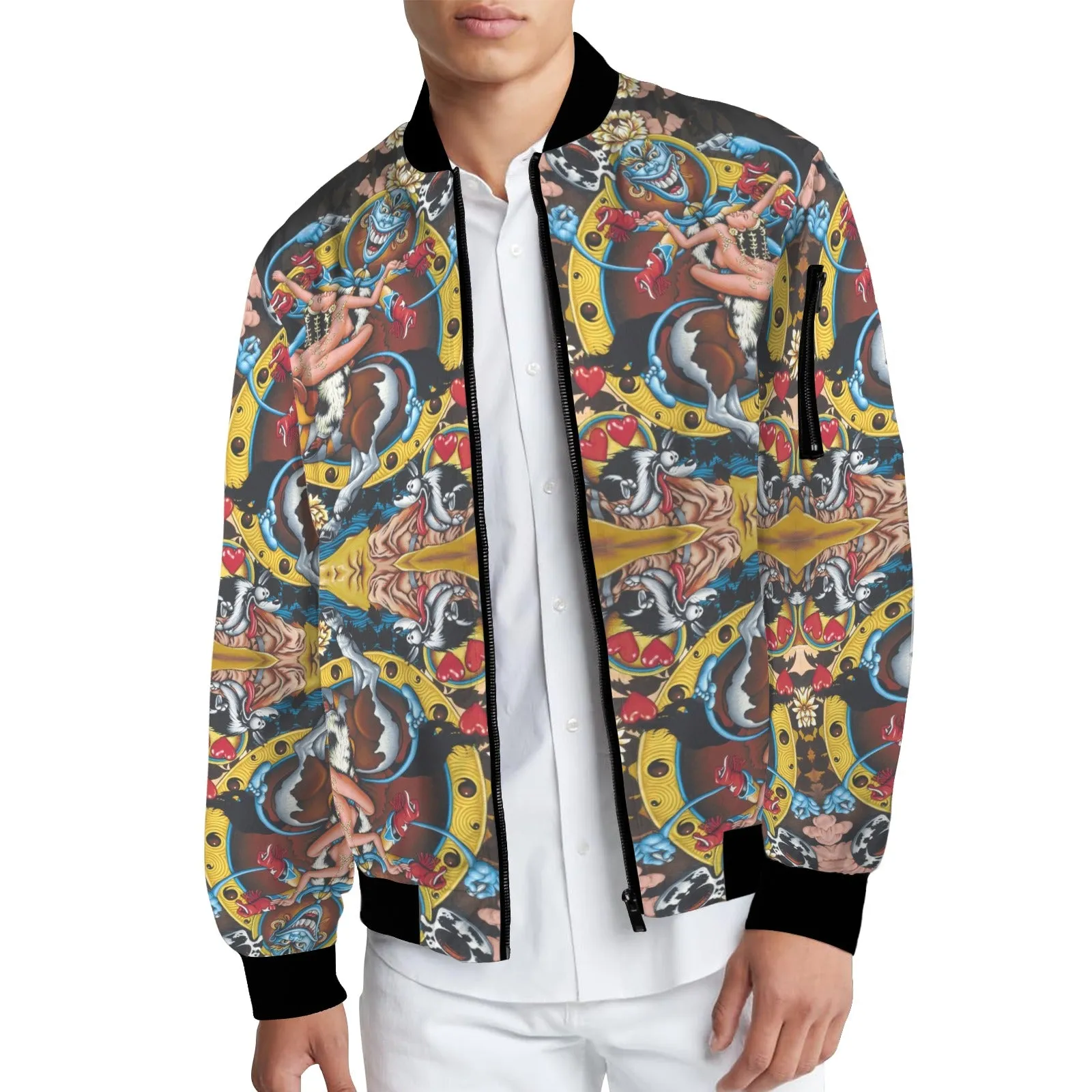 If You See The Buddha... Men's Bomber Jacket