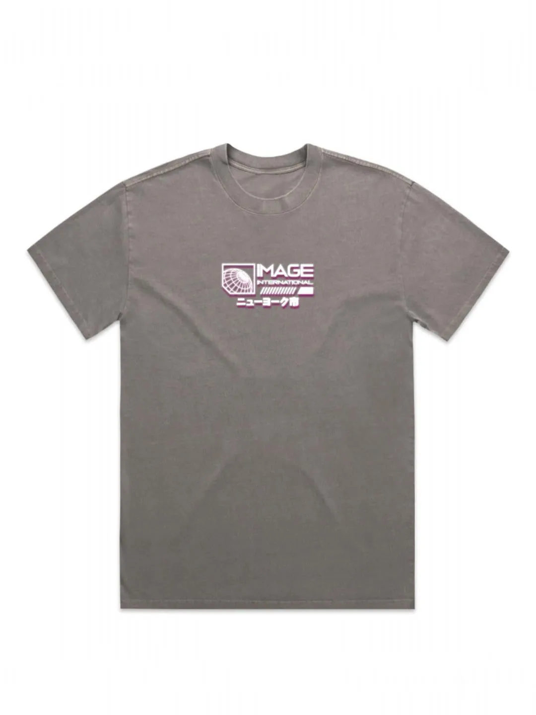.IMAGE INTERNATIONAL TEE (VINTAGE GREY)