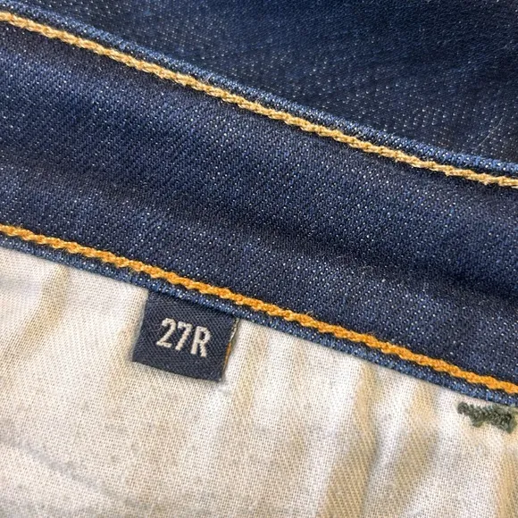 Imogene   Willie Dark Denim Slim Cut Jeans
