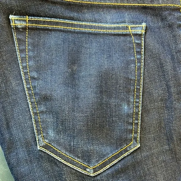 Imogene   Willie Dark Denim Slim Cut Jeans