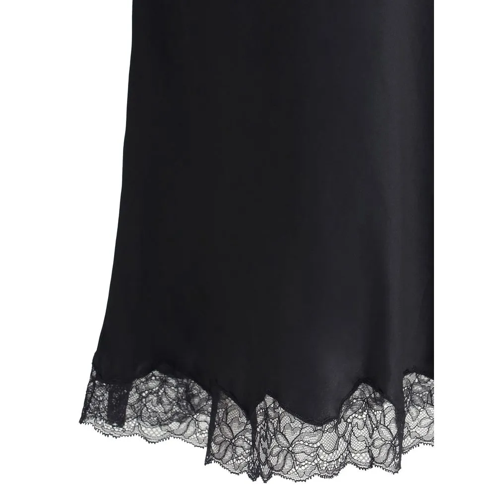 Irene midi silk Skirt