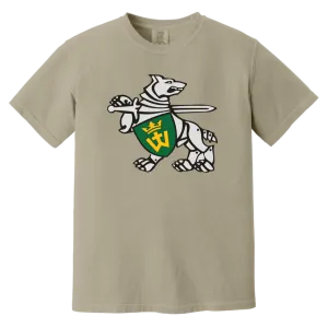 Iron Wolf Mindaugas - Men/Women Unisex Soft-Washed Comfort Cotton Short Sleeve T-Shirt