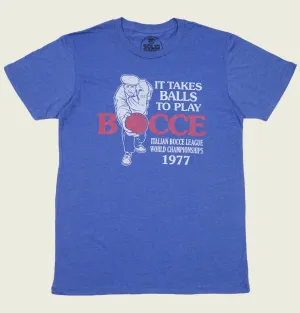 It Takes Balls To Play Bocce Unisex T-shirt