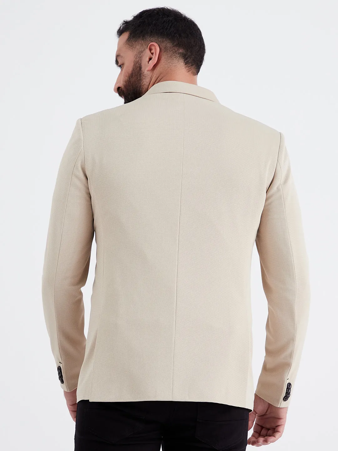 Ivory Mocha Blazer