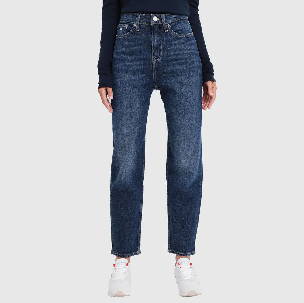 Izzie High Ankle Jeans - Denim Dark