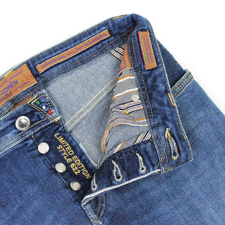 Jacob Cohen - J622 Limited Edition Orange Badge Jeans