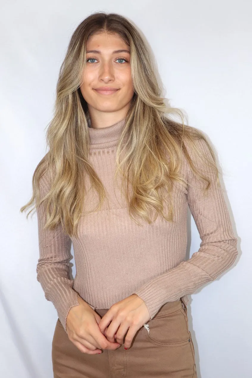 Jana Turtleneck Taupe