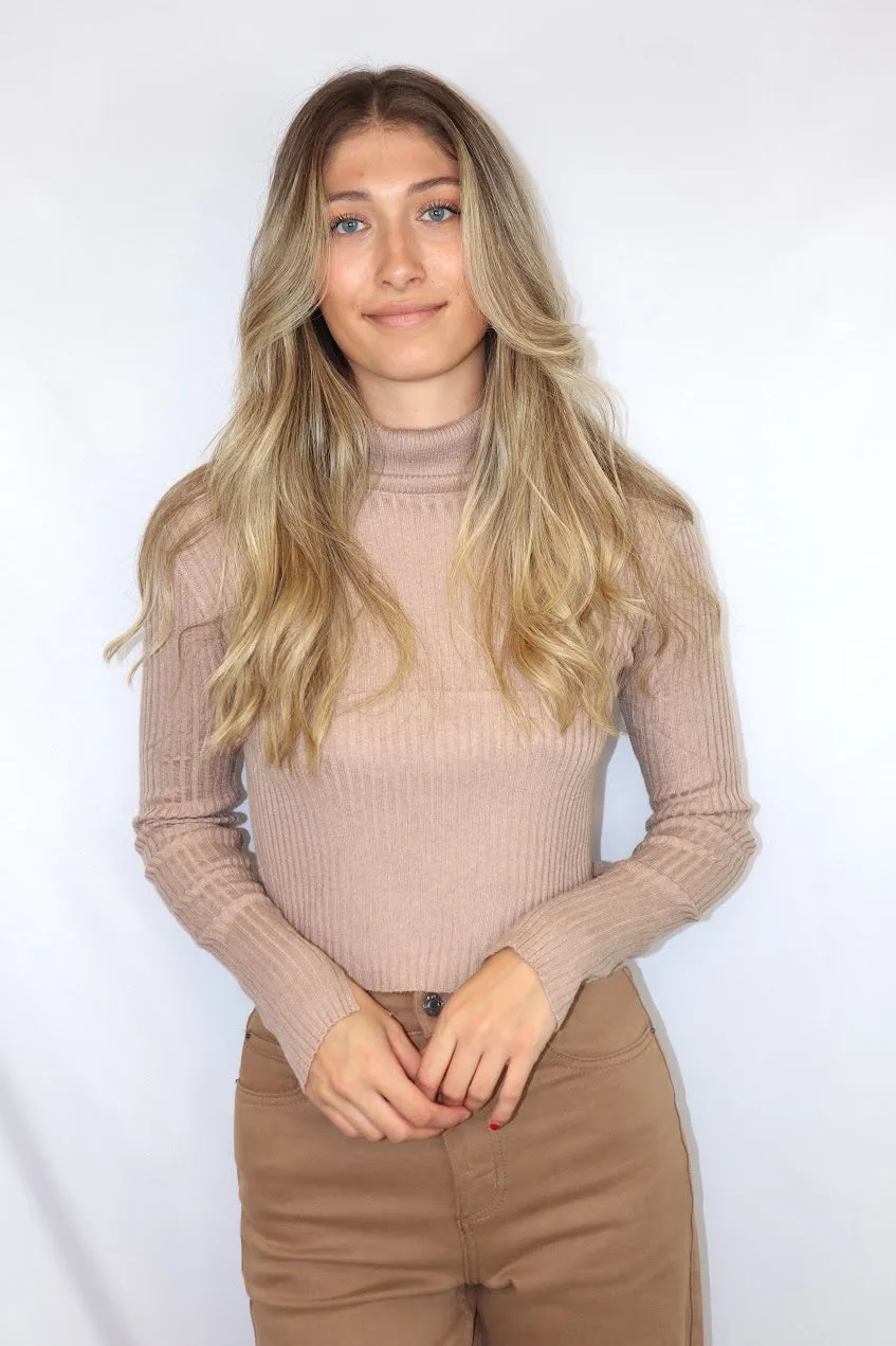 Jana Turtleneck Taupe