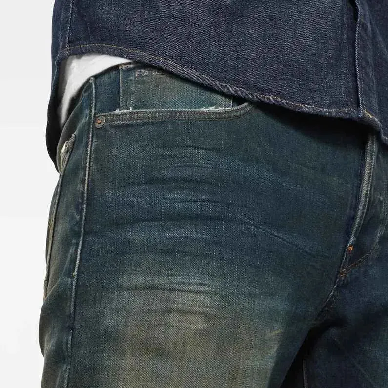 Jeans 3301 Slim Antic Blight Green
