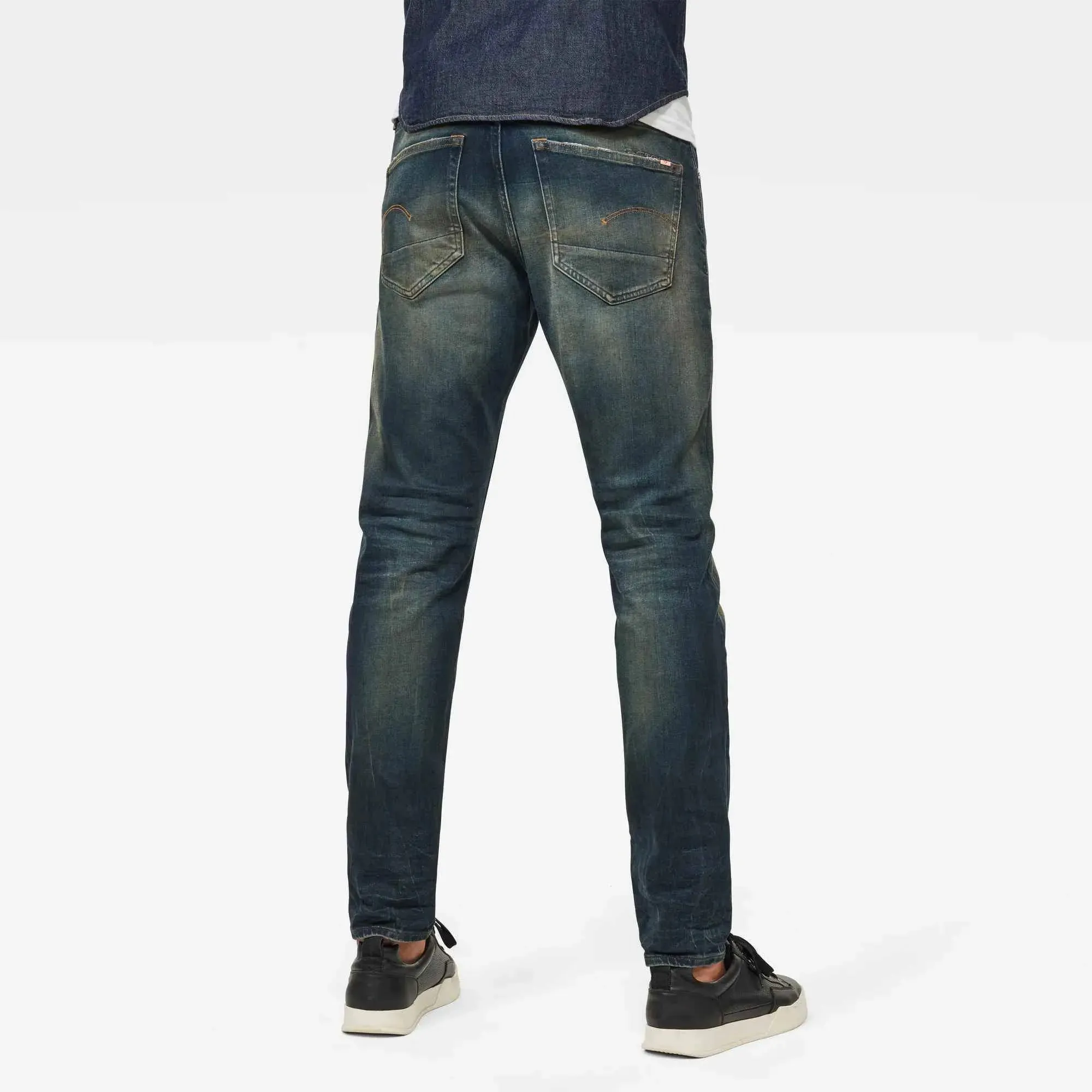 Jeans 3301 Slim Antic Blight Green