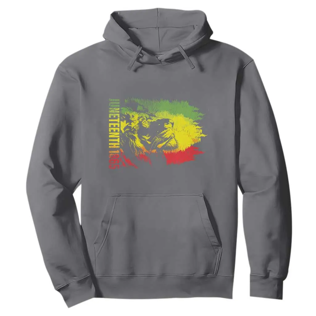 Juneteenth Hoodie 1865 African American Lion King TS09