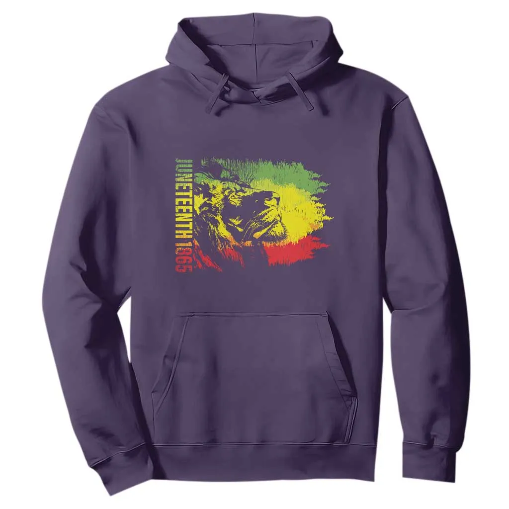 Juneteenth Hoodie 1865 African American Lion King TS09