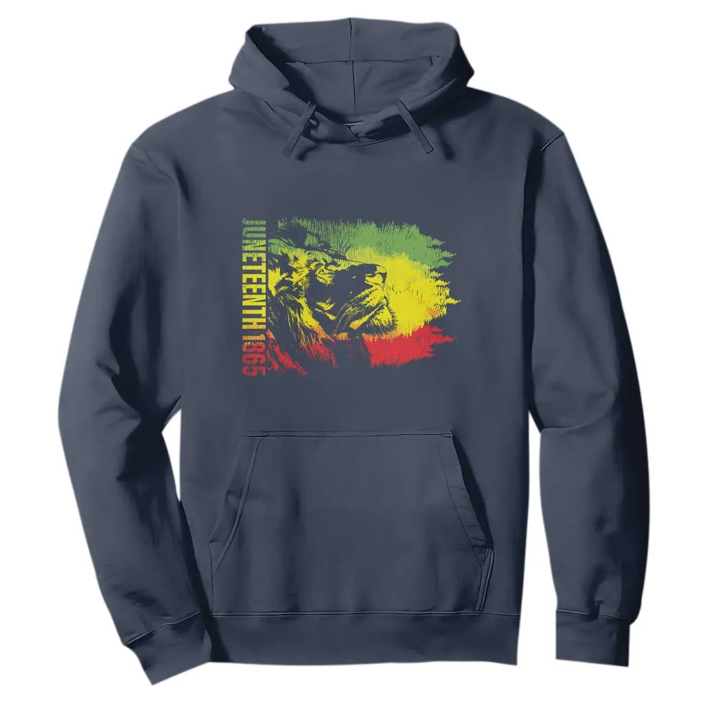 Juneteenth Hoodie 1865 African American Lion King TS09