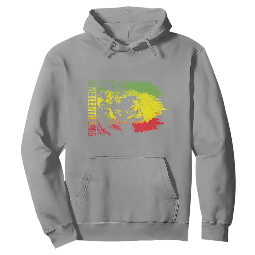 Juneteenth Hoodie 1865 African American Lion King TS09