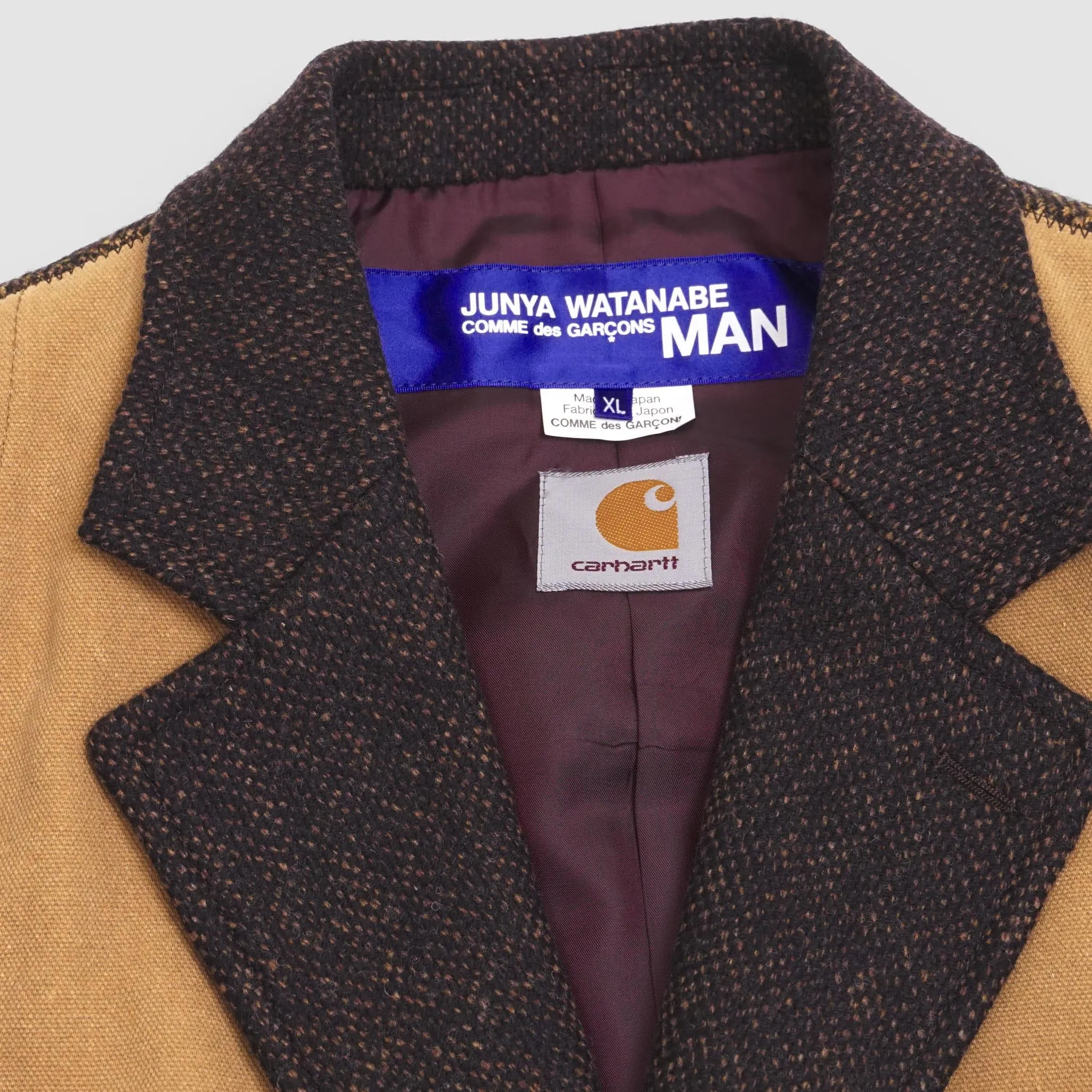 Junya Watanabe Man x Carhartt Patchwork Blazer