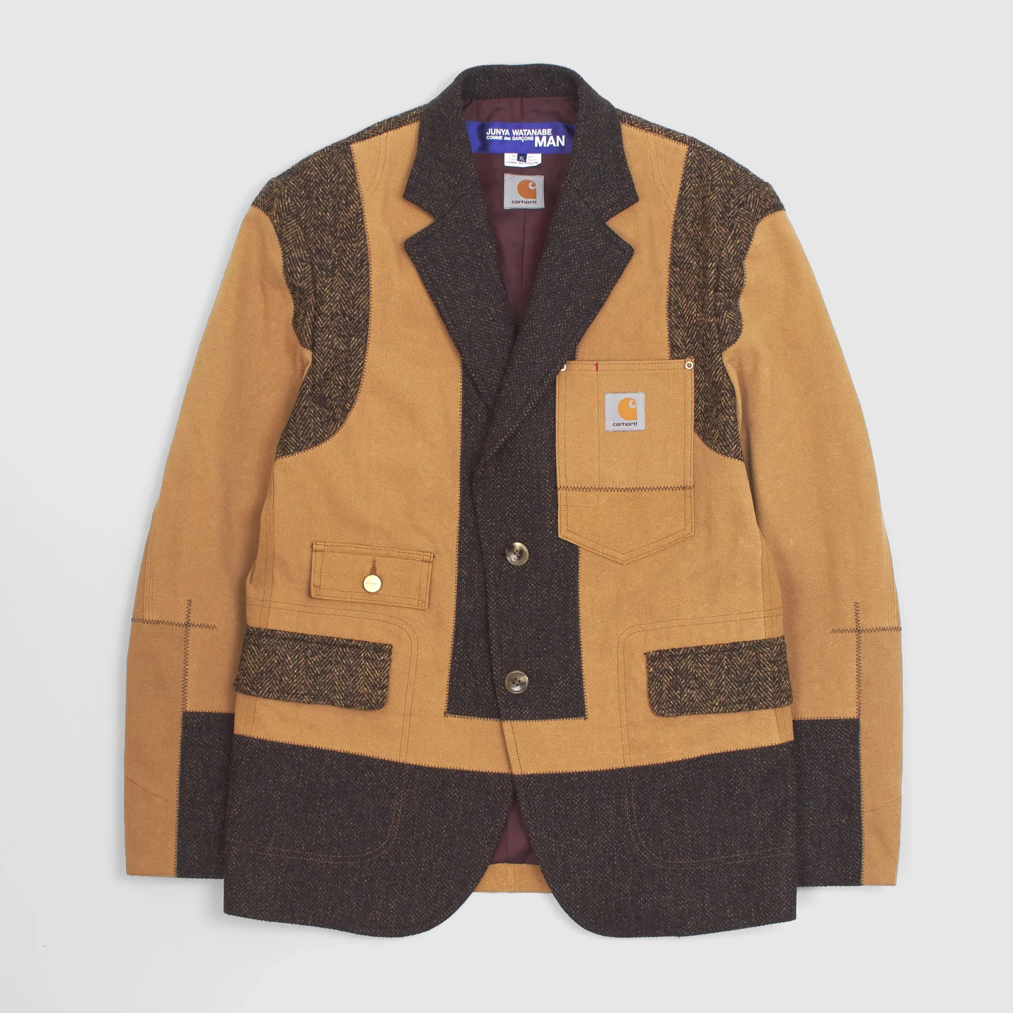 Junya Watanabe Man x Carhartt Patchwork Blazer
