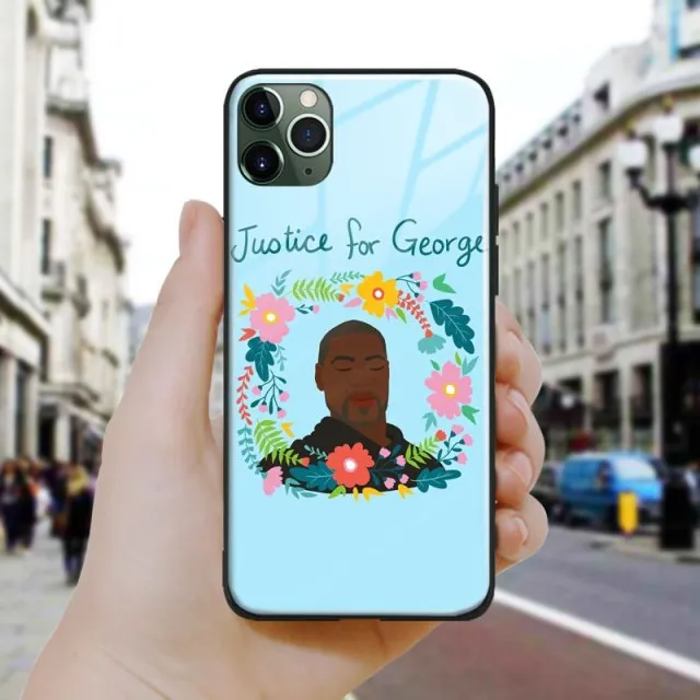 Justice for George Floyd Black lives matter soft silicone Phone Case Cover For iPhone SE 6s 7 8 Plus X XR XS 11 PRO 12 mini MAX